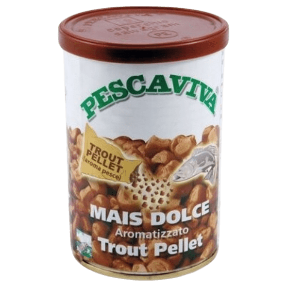 Pescaviva mais sweetcorn trout pellet
