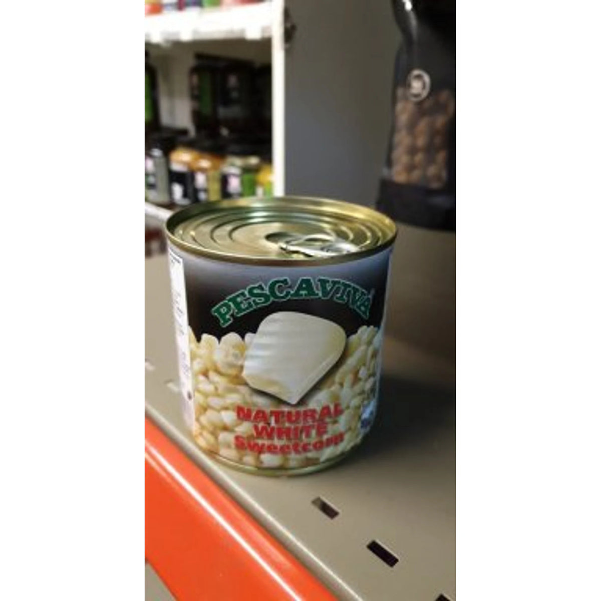 Pescaviva White Sweetcorn Natural 160 g – witte zoete maïs