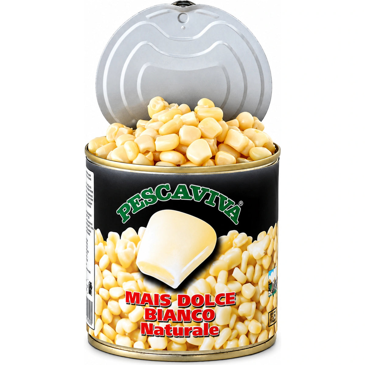 Pescaviva White Sweetcorn Natural 160 g – zoete witte maïs