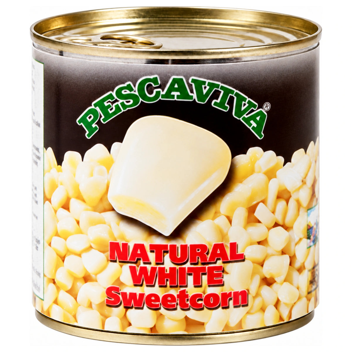 Pescaviva White Sweetcorn Natural – verpakking