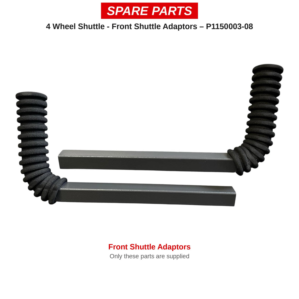 Preston Adapters voorzijde voor 4 Wheel Shuttle – P1150003-08