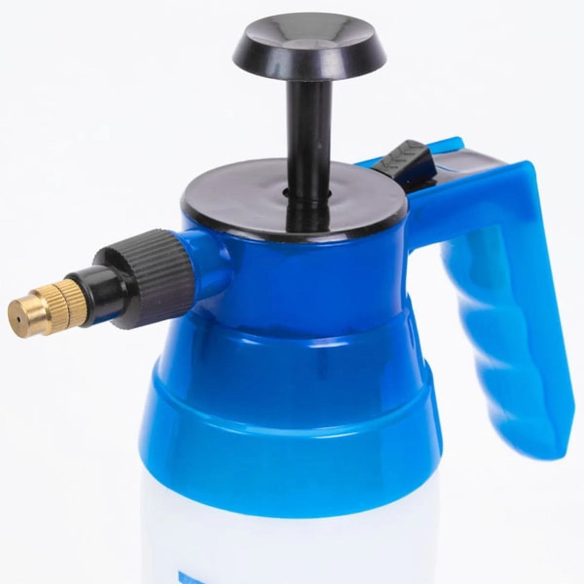 Spuitkop en handgreep van de Preston Bait Sprayer 500 ml