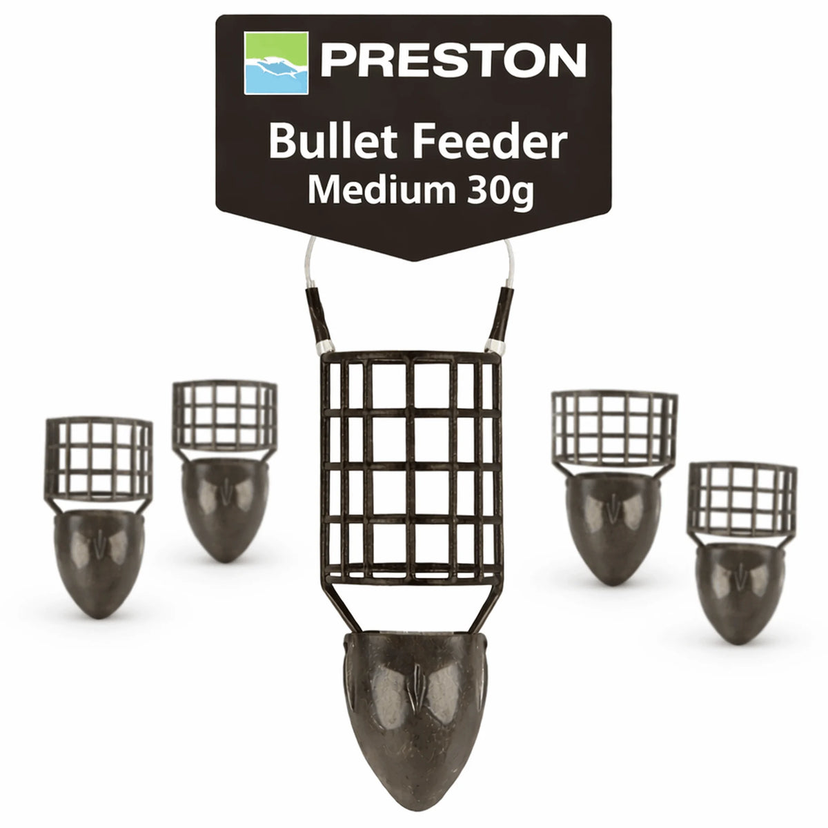 Preston Bullet Feeders assortiment voerkorven