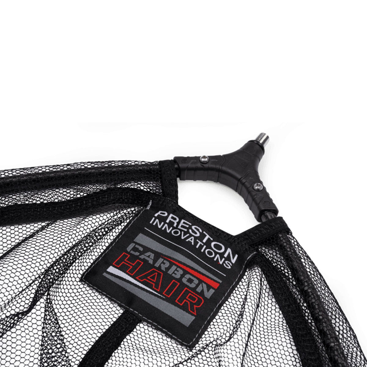 Preston Carbon Hair Mesh Landing Net – spreidblok, carbon frame en Carbon Hair-label