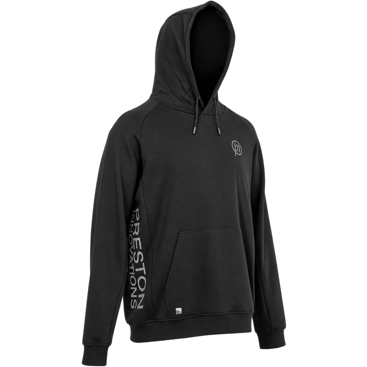 Preston Core Collection Hoodie – schuin vooraanzicht met Preston-logo