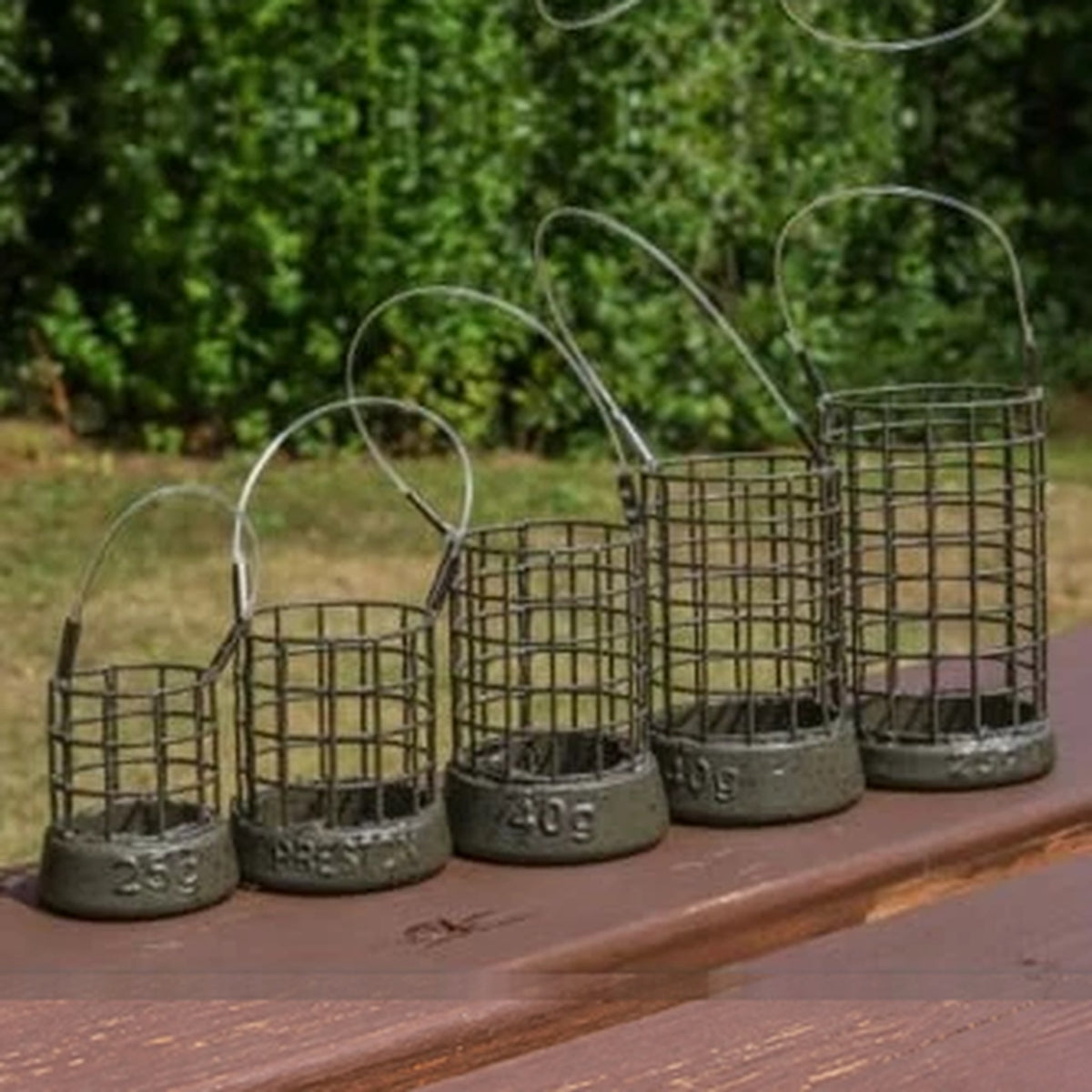 Preston Distance Cage Feeders – detailafbeelding 3 van de voerkorven voor lange afstand