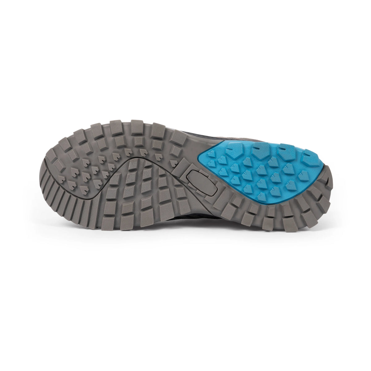 Preston DriFish All Terrain Trainers – onderzijde met grijs en blauw zoolprofiel