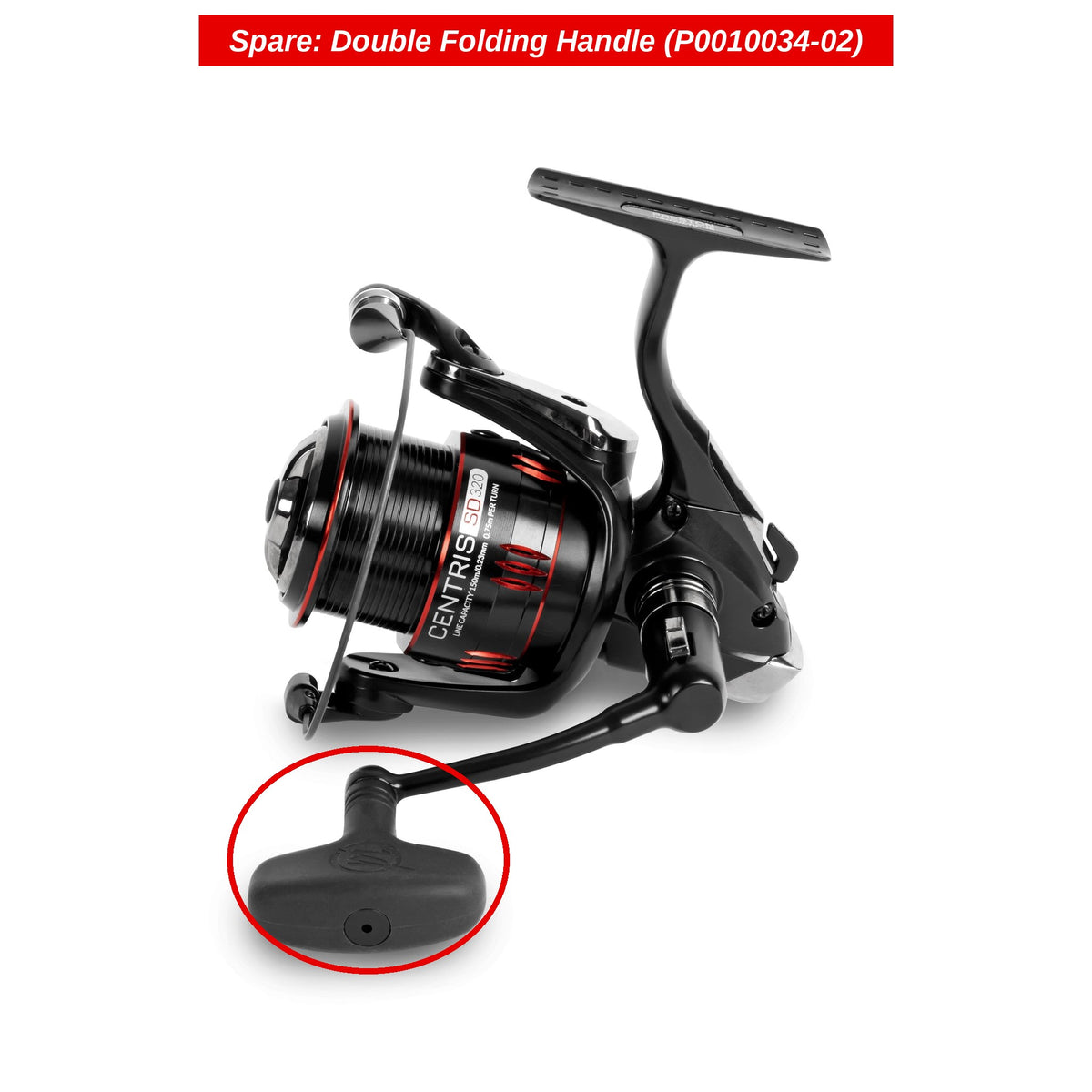 Preston Dubbel inklapbare slinger voor Centris SD 320 molen – P0010034-02