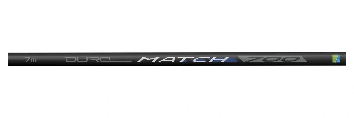 Preston Dura Match 700 – originele 7m- en 700-modelmarkering op witte achtergrond