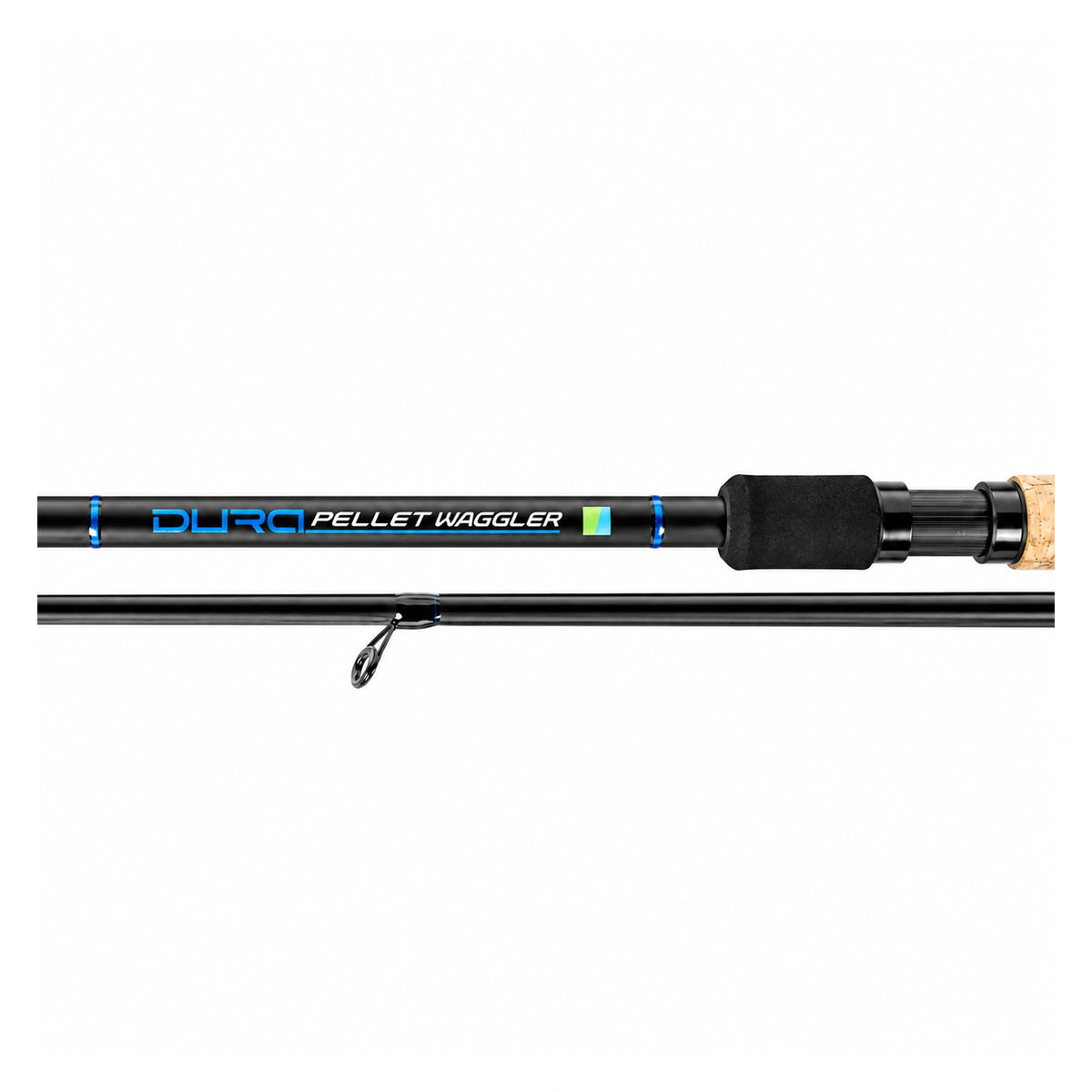 Preston Dura Pellet Waggler 11ft 3,35m – detail van blank, handgreep en geleideoog