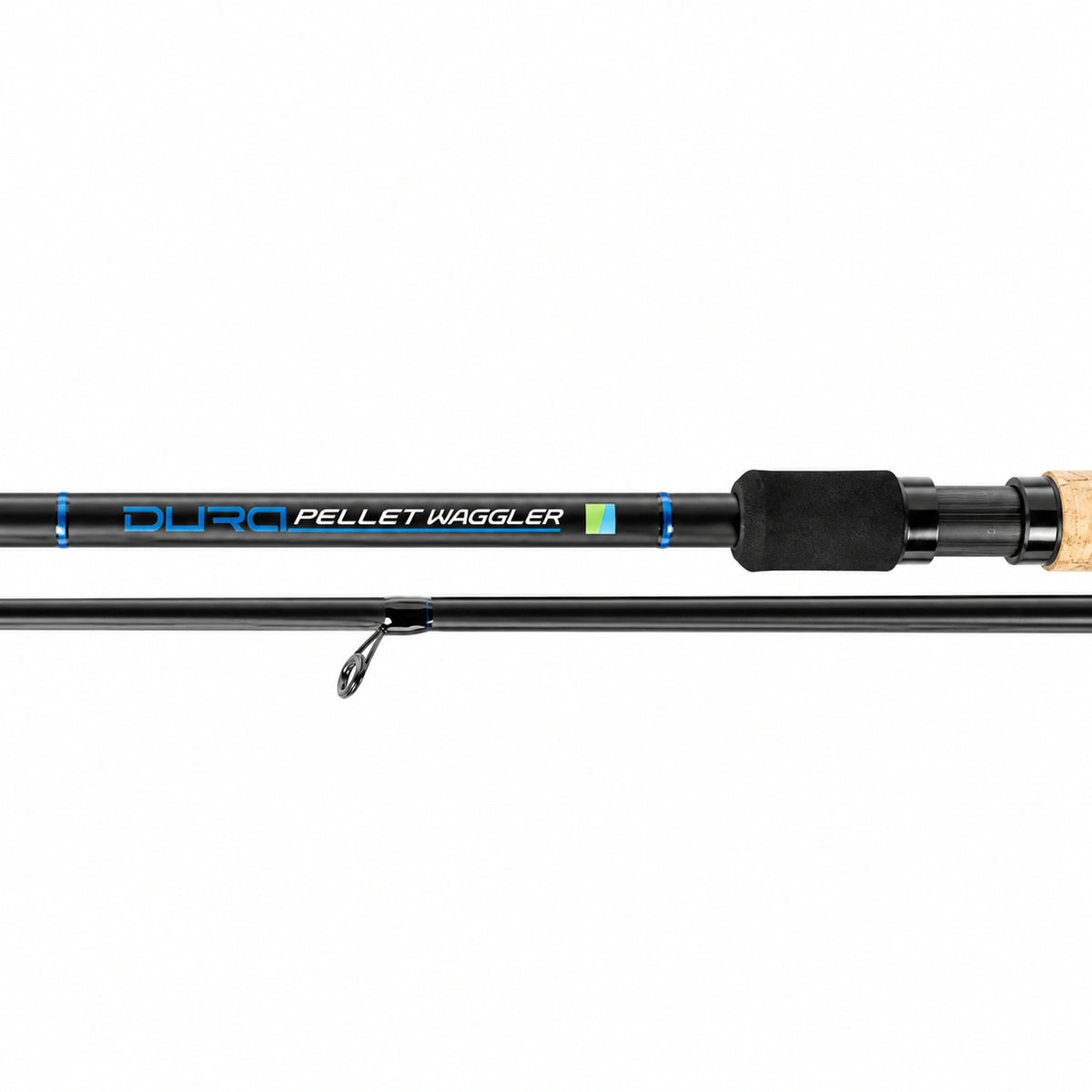 Preston Dura Pellet Waggler 11ft 3,35m – detail van blank, handgreep en geleideoog