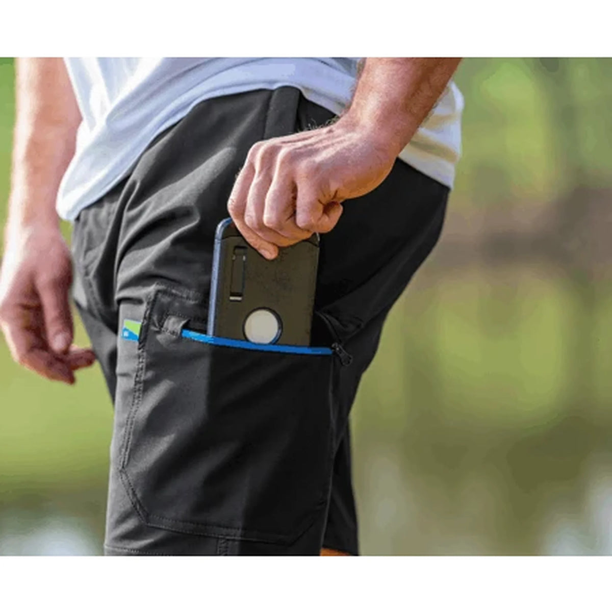 Preston DuraTech Shorts dijbeenzak met telefoon