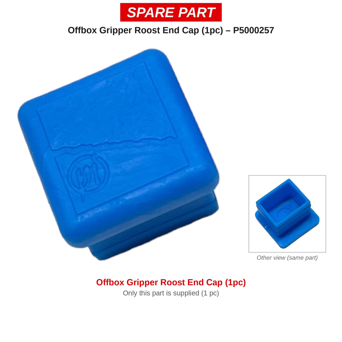 Preston Eindkapje voor Offbox Gripper Roost (1 stuk) – P5000257