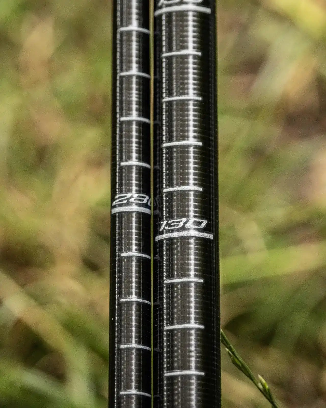 Preston Euro Match GX Top Kits & Extensions – markeringen en carbonafwerking in close-up