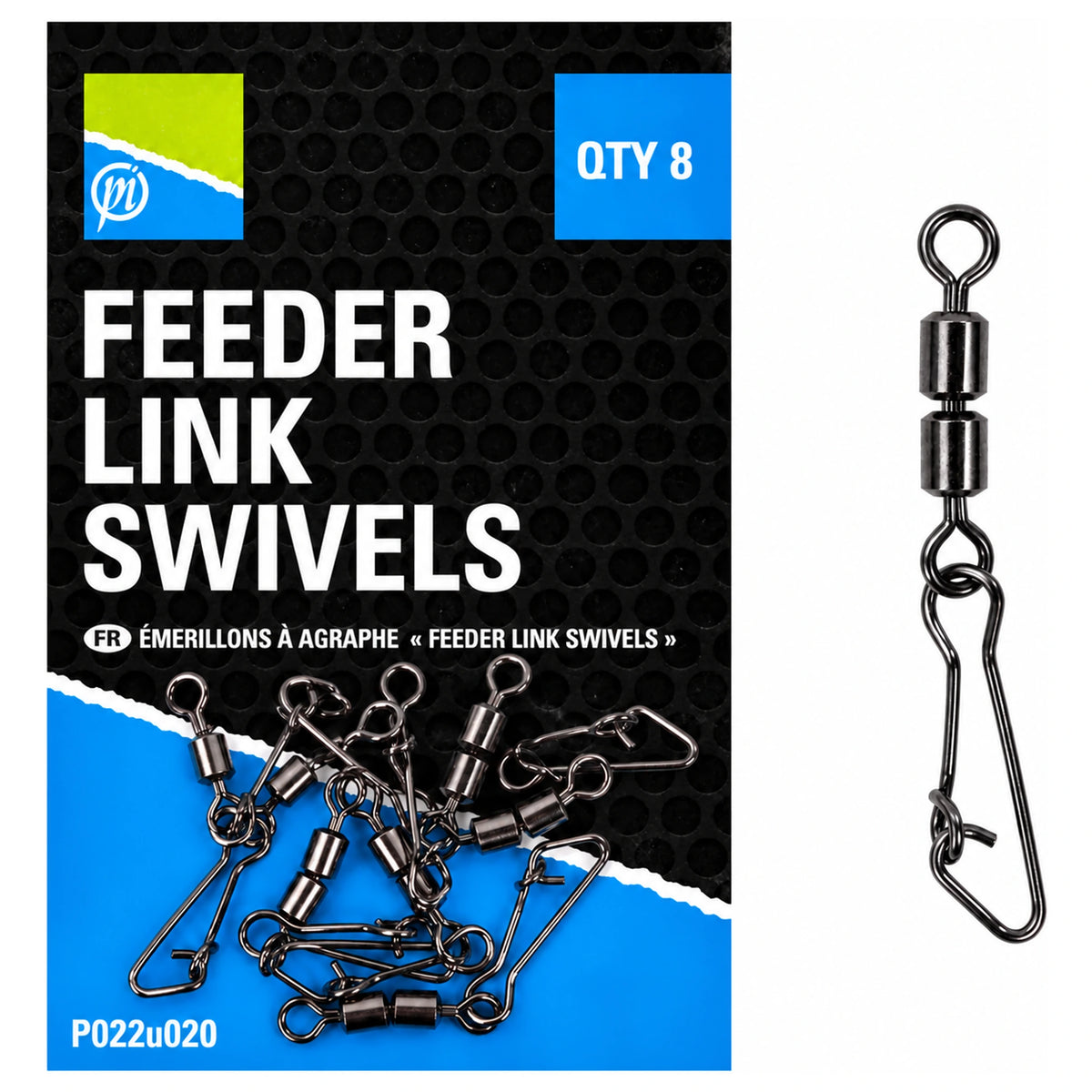 Preston Feeder Link Swivels – feederwartels voor snelwisselverbindingen