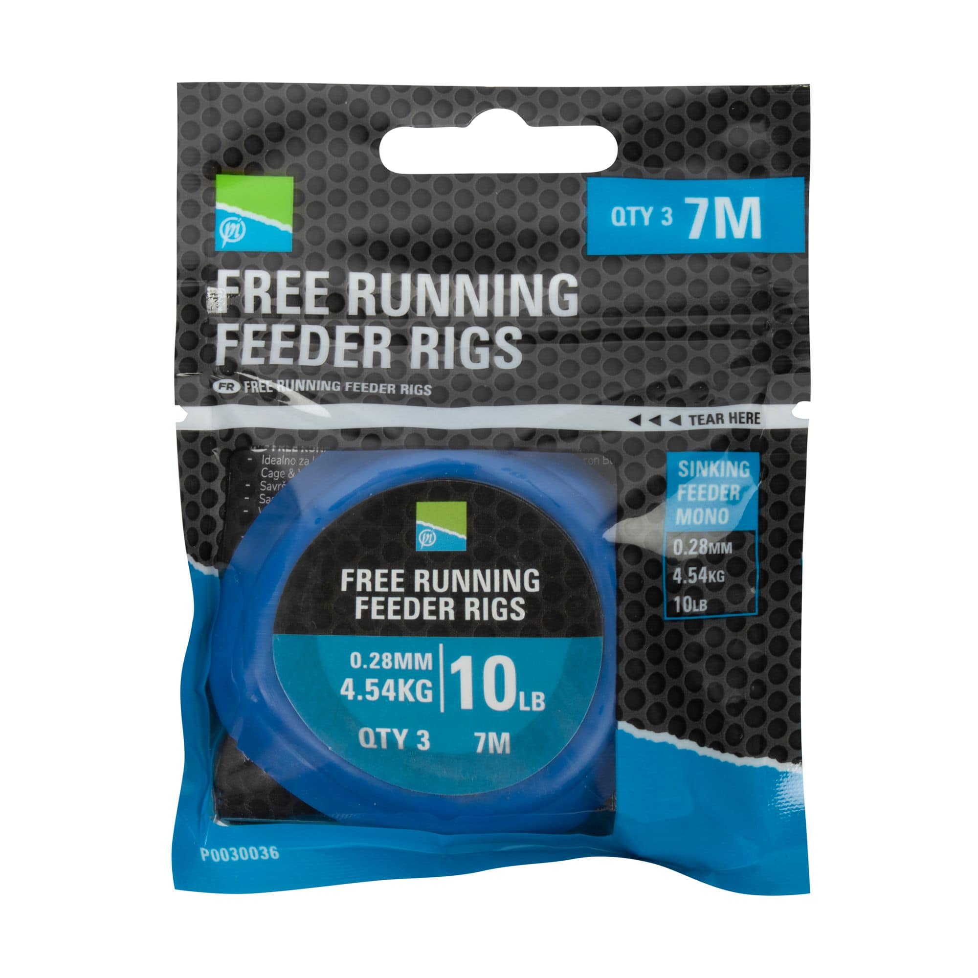 preston free running feeder rigs