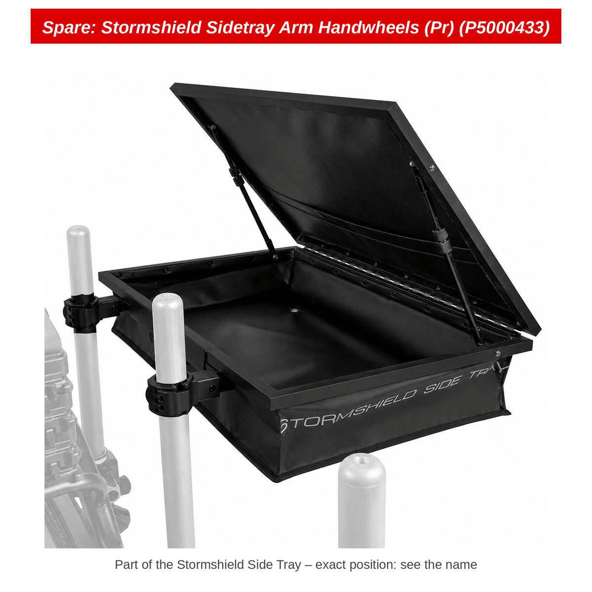 Preston Handwieltjes aastafelarm voor Stormshield Side Tray (paar) – P5000433