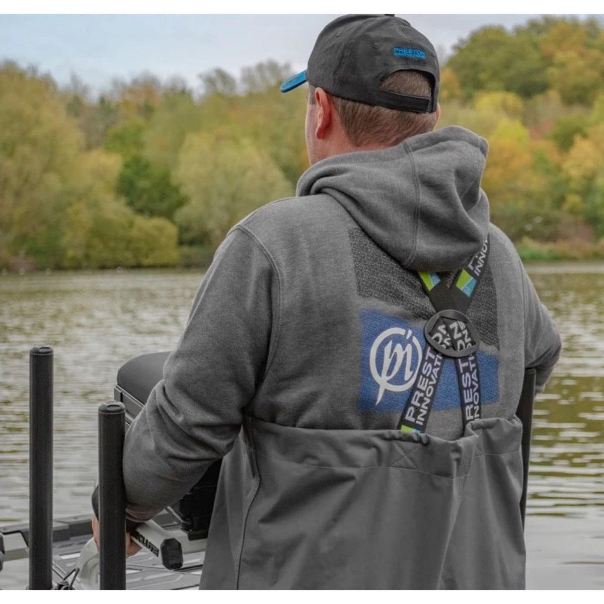 Preston Heavy Duty Chest Waders – detail van de rugbanden