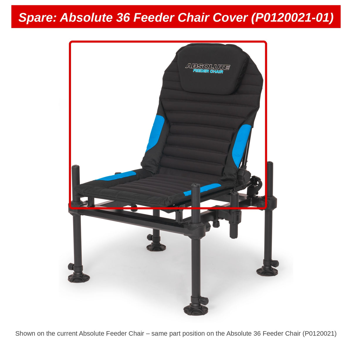 Preston Hoes voor Absolute 36 feederstoel (oud model) – P0120021-01