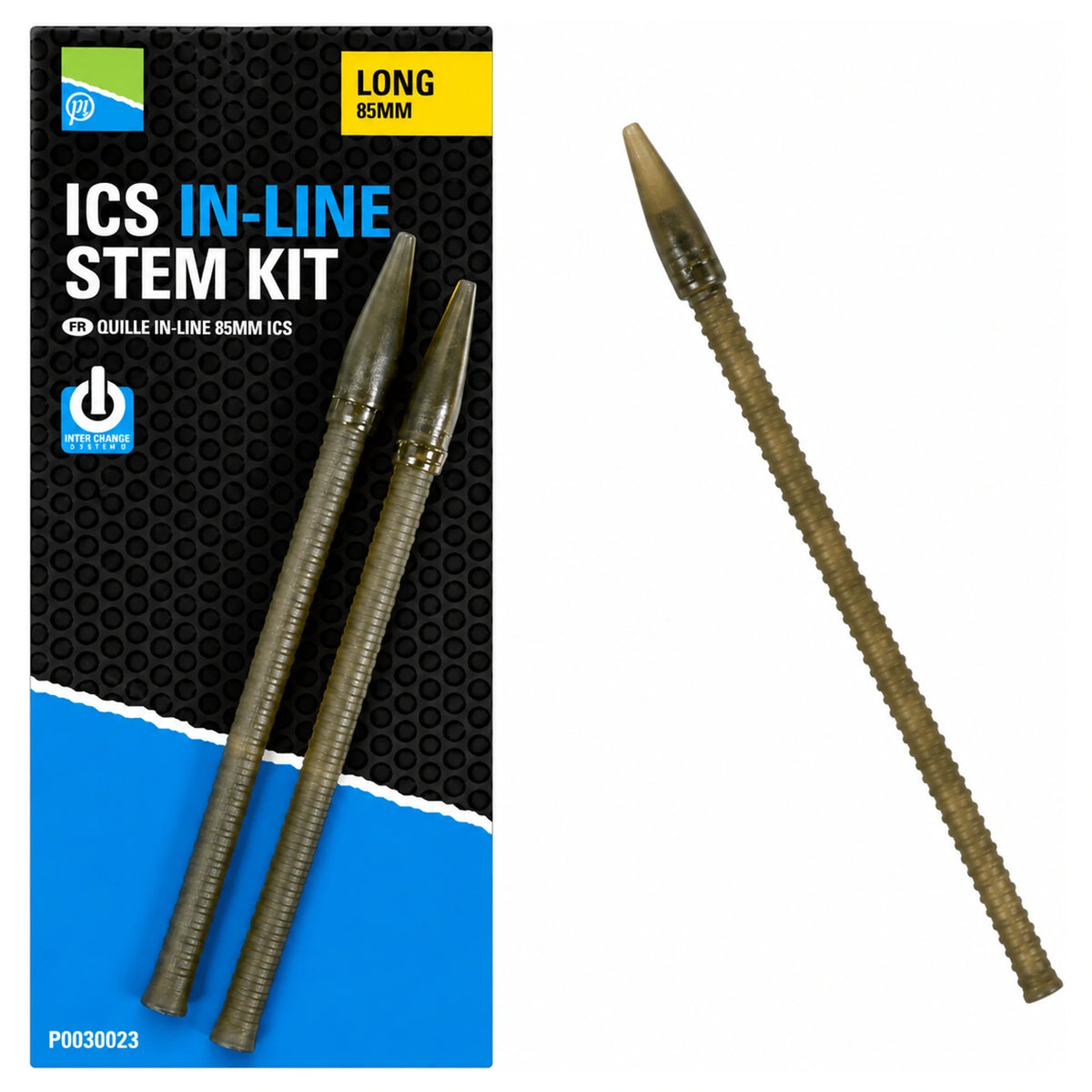 Preston ICS In-line Stem Kit Long 85mm