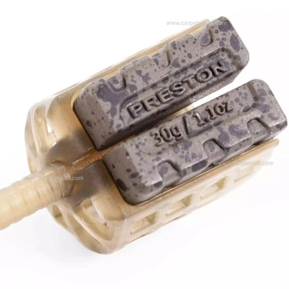 Preston ICS Inline Pellet Feeder – loodgewicht aan onderzijde