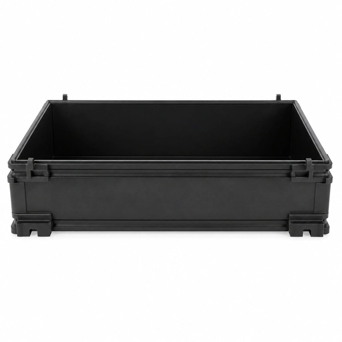 Preston Inception Mag-Lok 100 mm Unit – zwarte, diepe open opbergmodule voor zitkist