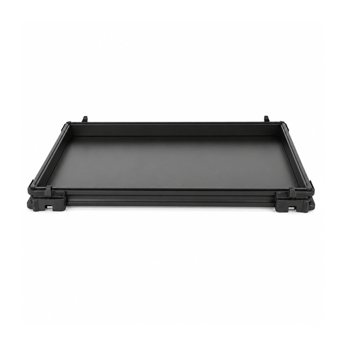 Preston Inception Shallow Tray Unit 26mm P0890021, lege ondiepe zitkistlade met sluitclips op wit