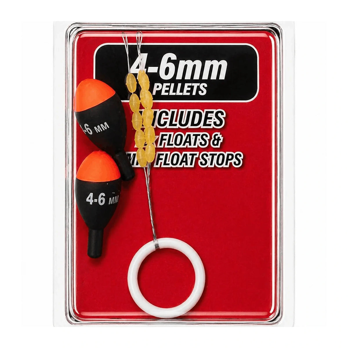 Preston Jigger Float Kits 4-6 mm twee jiggerdobbers met stoppers