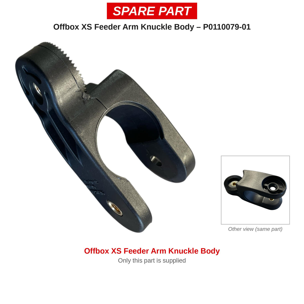 Preston Knucklebehuizing voor Offbox XS feederarm – P0110079-01