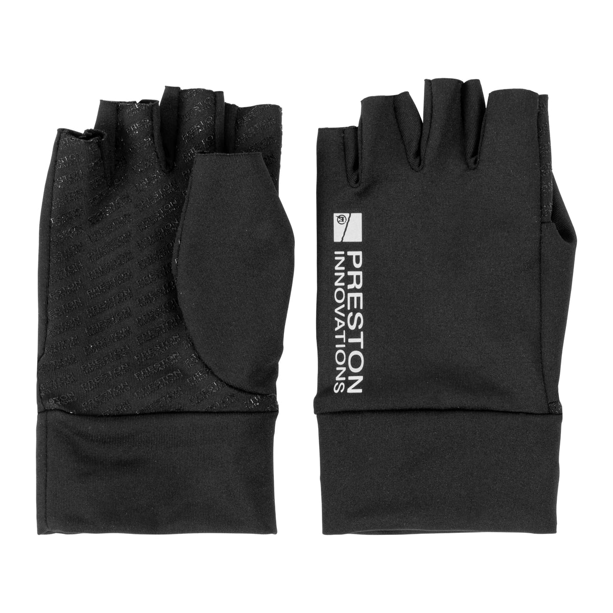 Preston Lightweight Gloves – paar handschoenen met originele handpalmgrip en Preston-opdruk