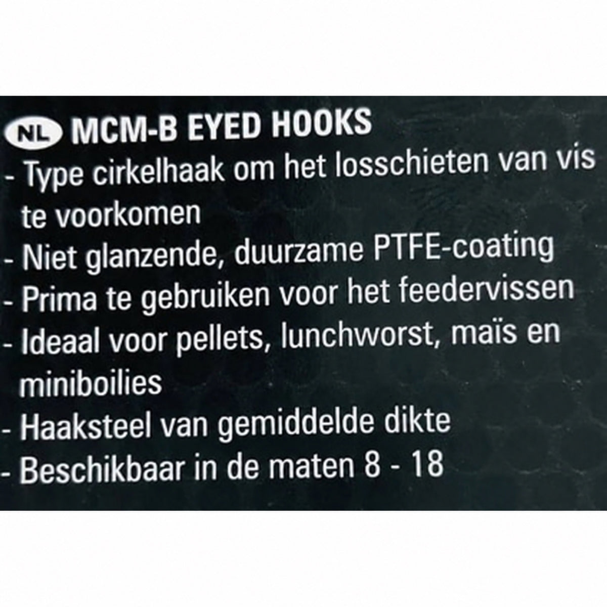 Preston MCM-B Eyed Barbless – productinformatie