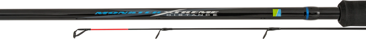 Preston Monster Xtreme Distance Feeder Rods - detail van blank en modelmarkeringen