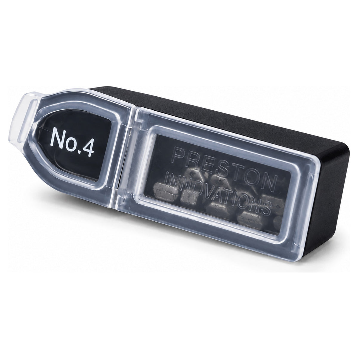 Preston Non Toxic Stotz navuldoosje No. 4 met transparant deksel