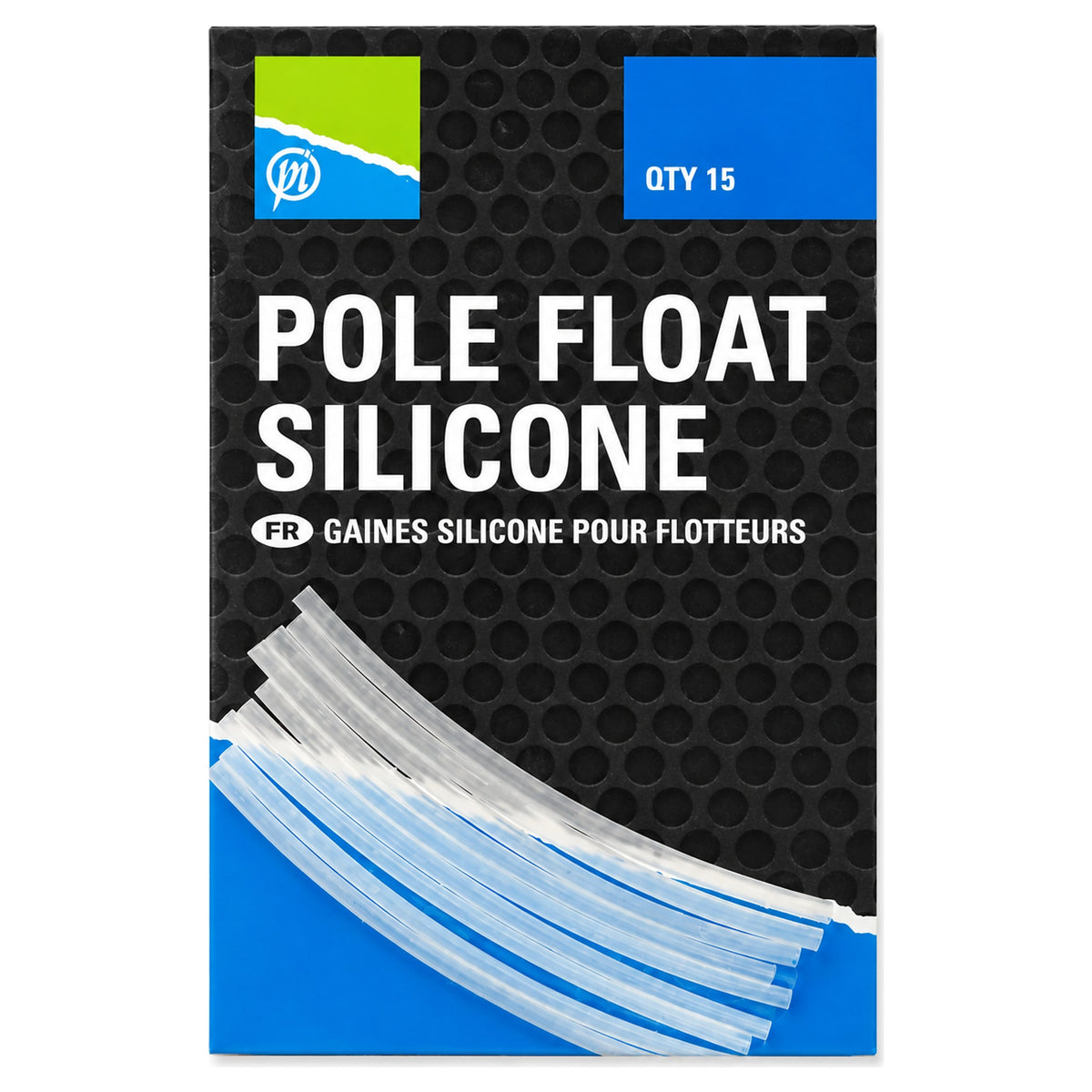 Verpakking Pole Float Silicone met transparante siliconenslangetjes