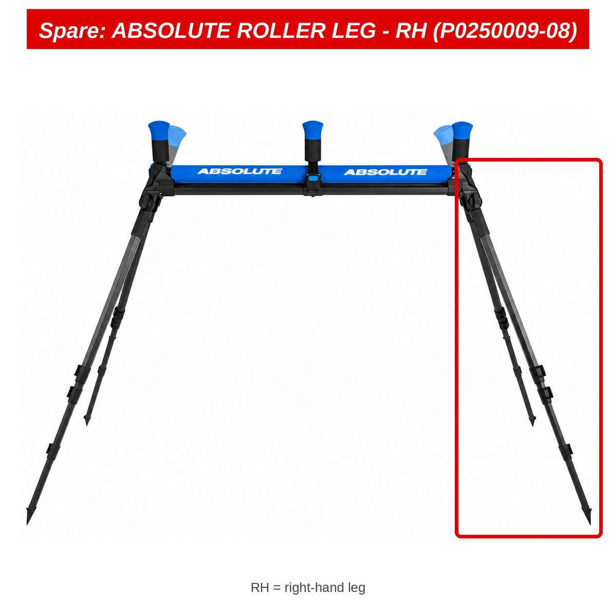 Preston Rechter poot voor Absolute Pole Roller – P0250009-08