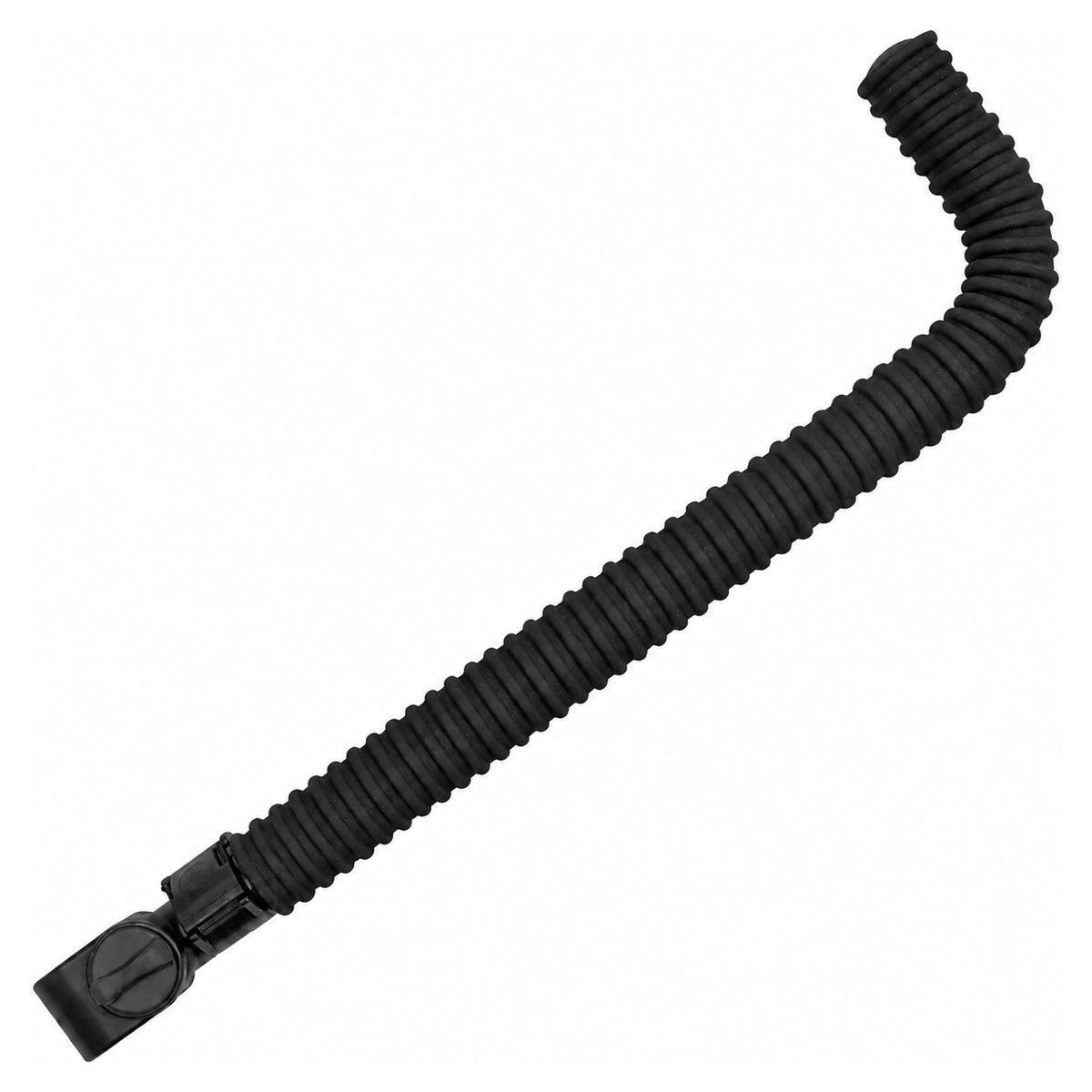 Preston Ripple Bar Single Long, zwarte geribbelde accessoirearm