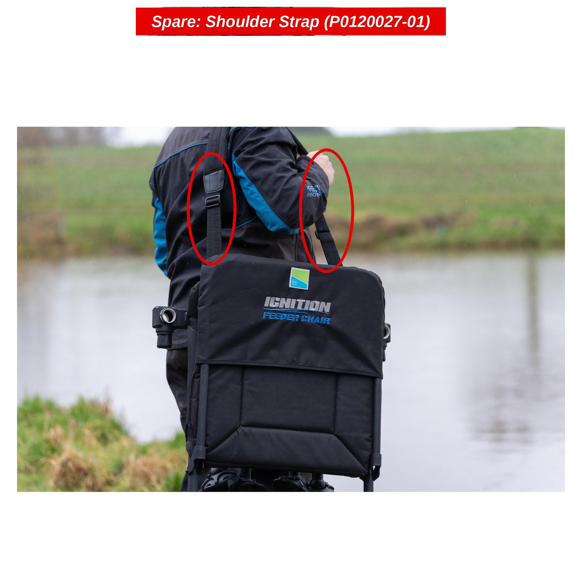 Preston Schouderriem voor Ignition feederstoel – P0120027-01