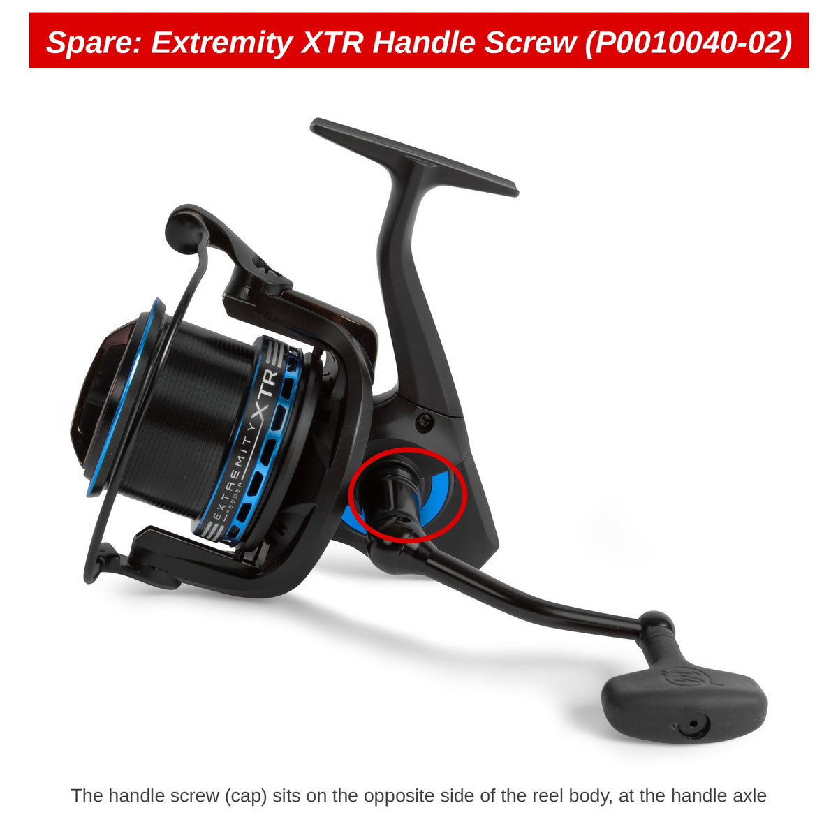 Preston Schroefdop slinger voor Extremity XTR molen – P0010040-02