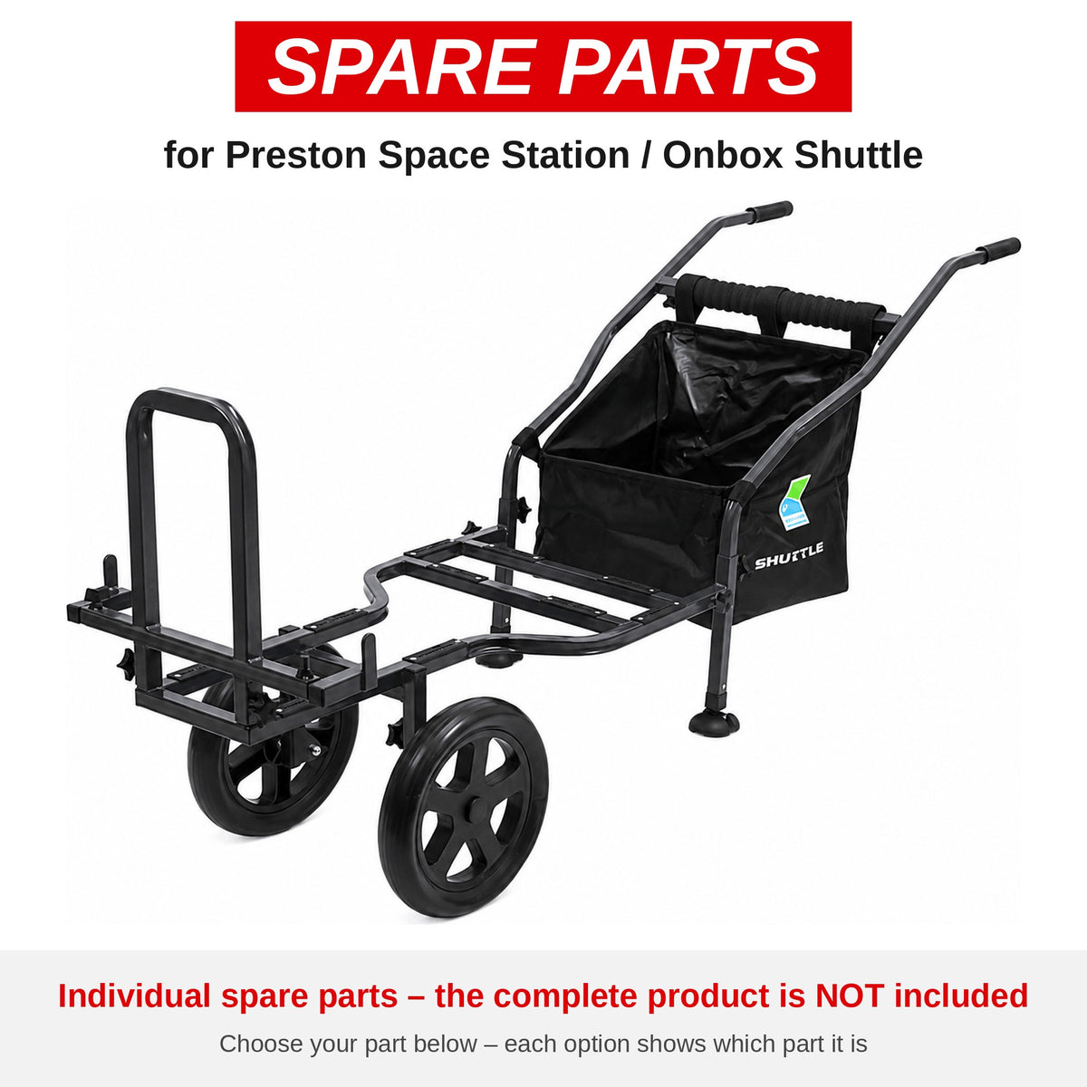 Preston Space Station / Onbox Shuttle – onderdelen