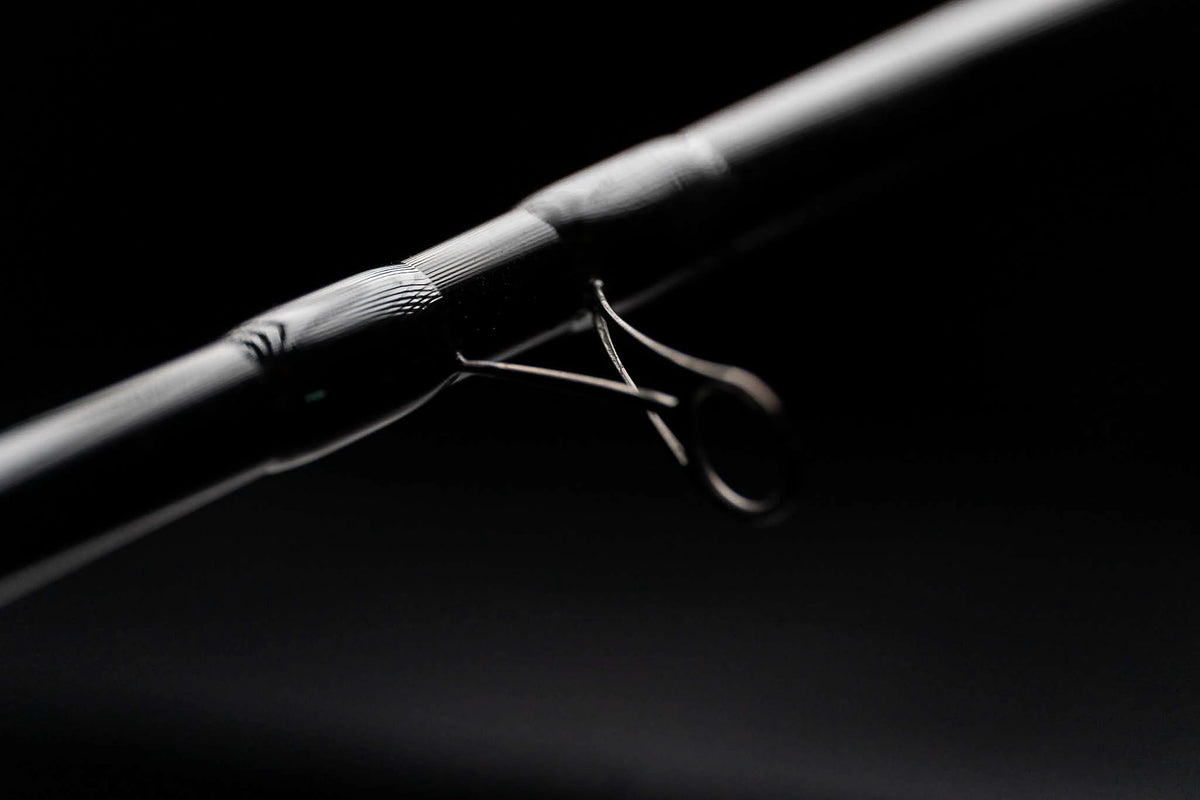 Preston Supera X Power Float – detail van het geleideoog en de wikkeling op de blank
