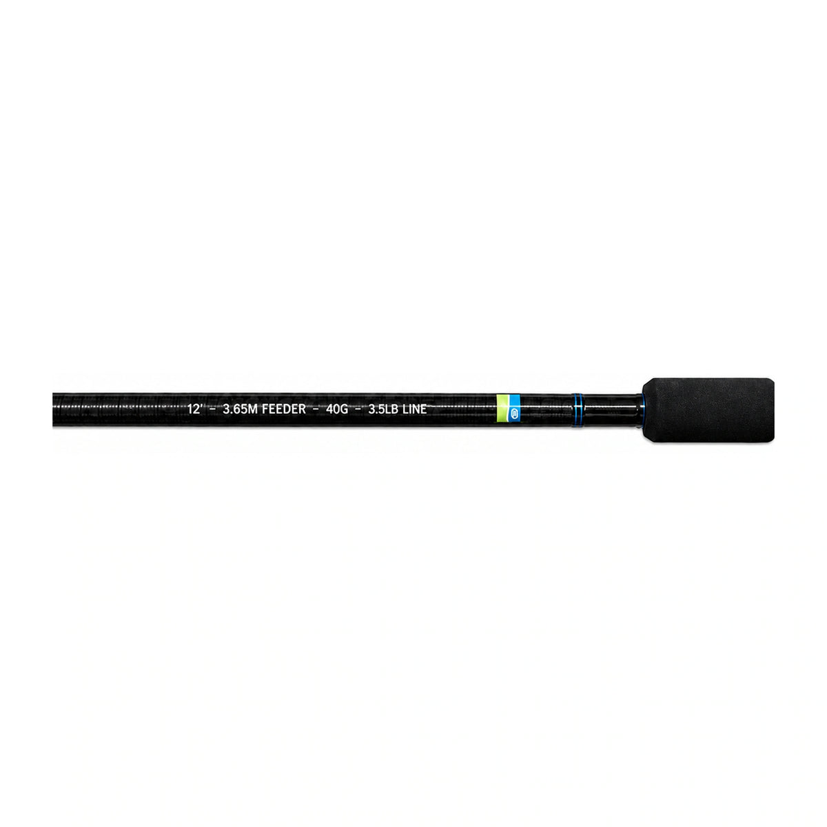 Preston Supera X Superlight 12ft Feeder, blankdetail met 3.65M, 40G en 3.5LB LINE