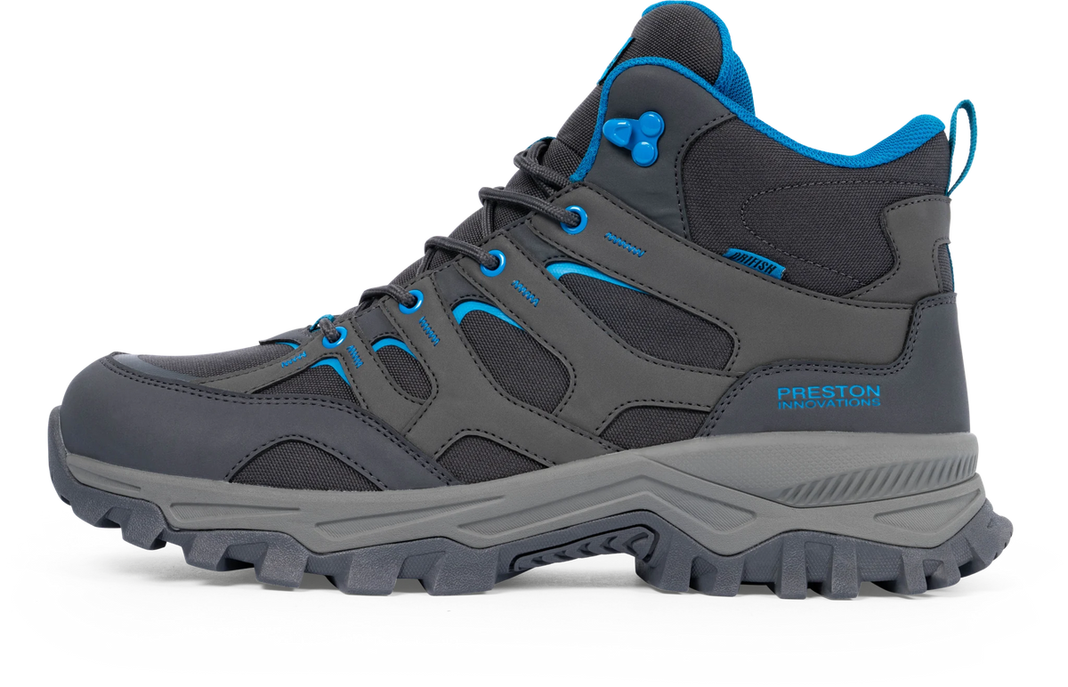 Preston Treddex All Terrain Boots zijaanzicht op witte achtergrond