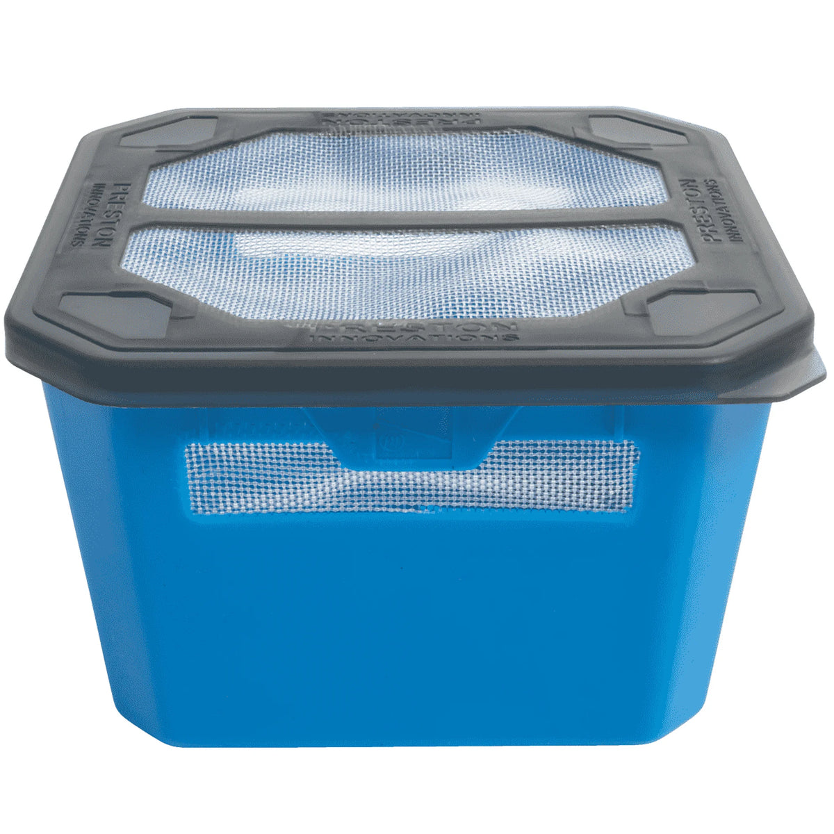 Preston 3 pint Venta Window Tub met ventilatievensters en zwart deksel
