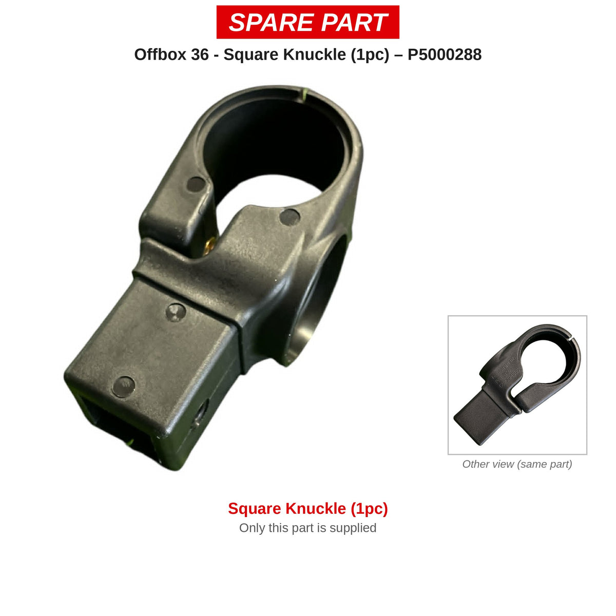 Preston Vierkante klem voor Offbox 36-accessoires (1 stuk) – P5000288