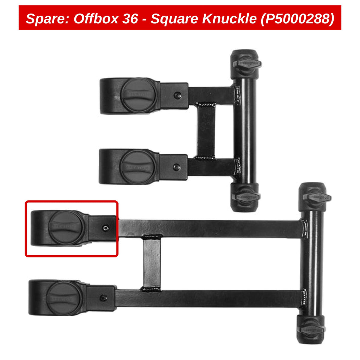 Preston Vierkante klem voor Offbox 36-accessoires – P5000288