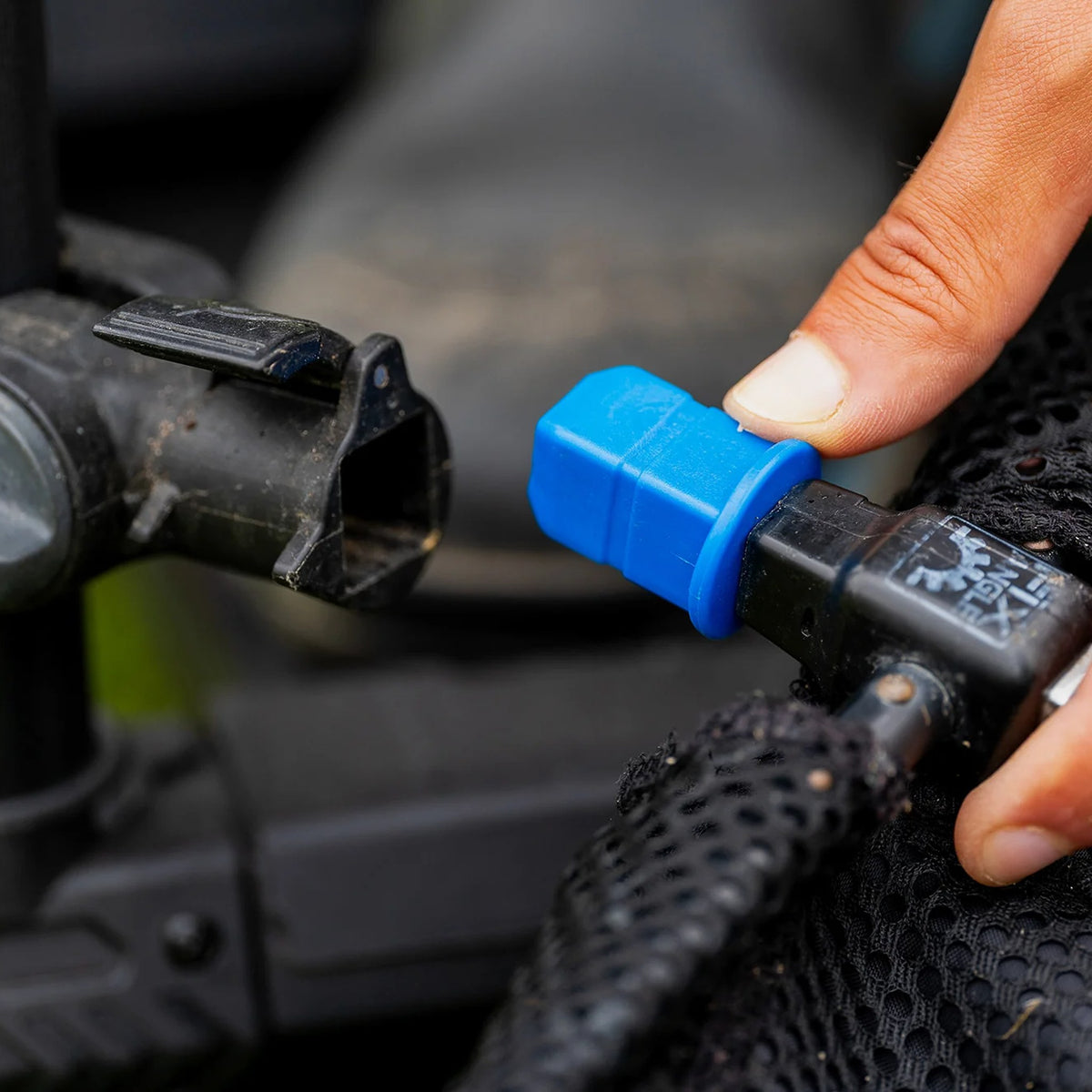Preston Quick Release Inserts Blue – snelwisselinzetstukken voor Offbox