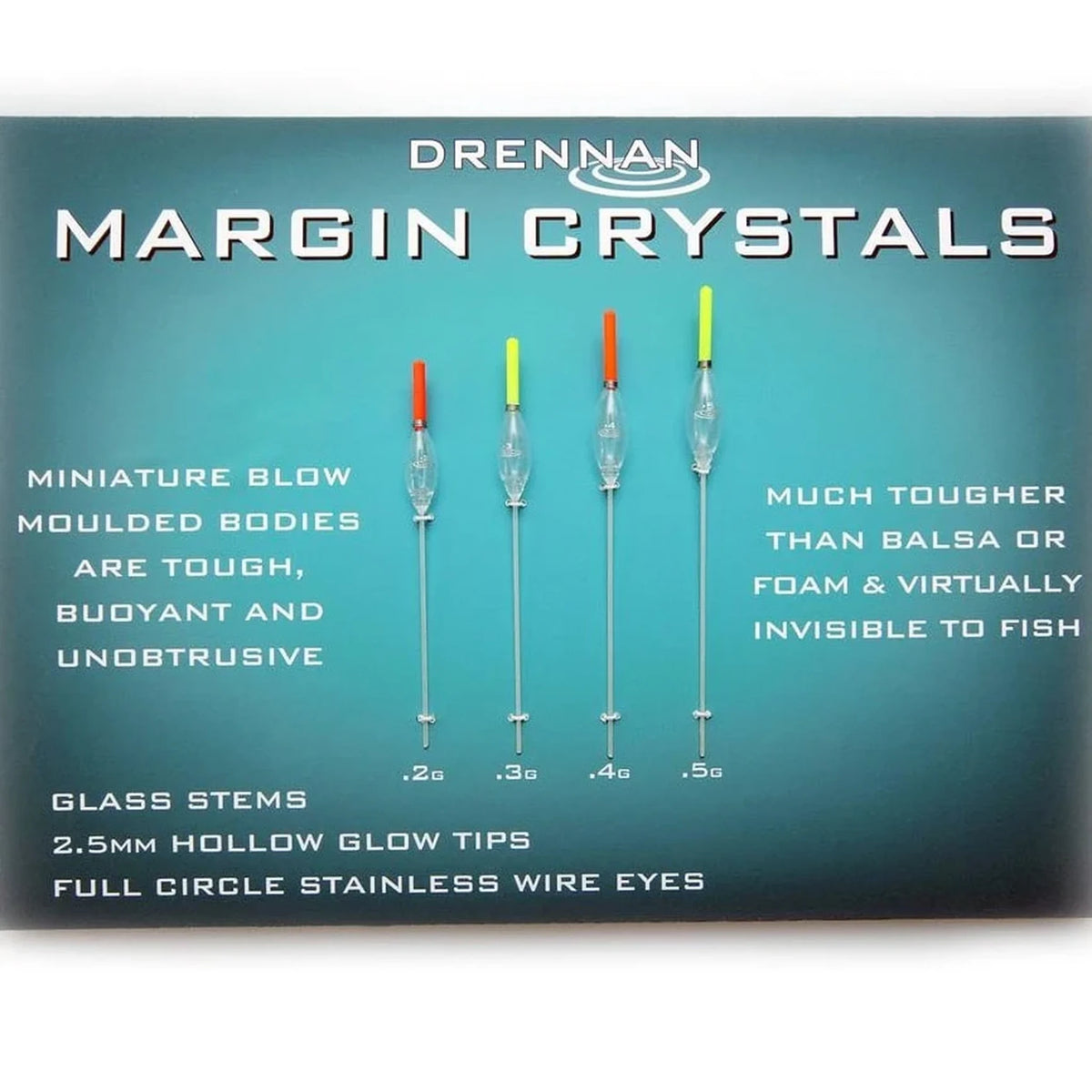 Drennan Margin Crystal dobber technische eigenschappen