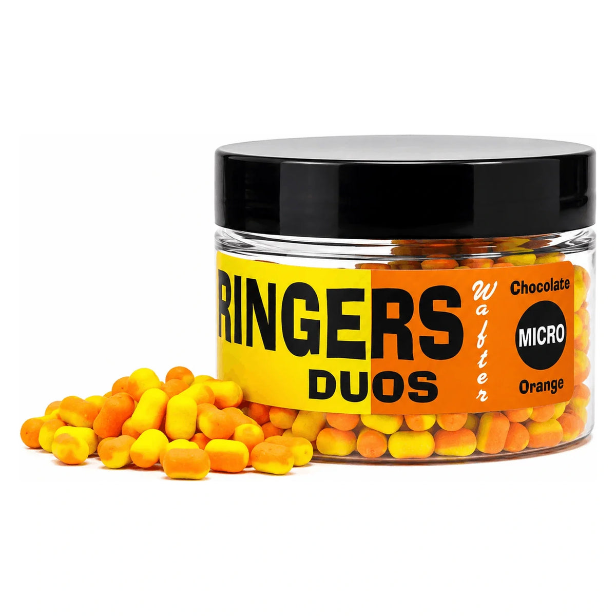 Ringers Duos Wafters Micro 3mm Orange-Yellow verpakking