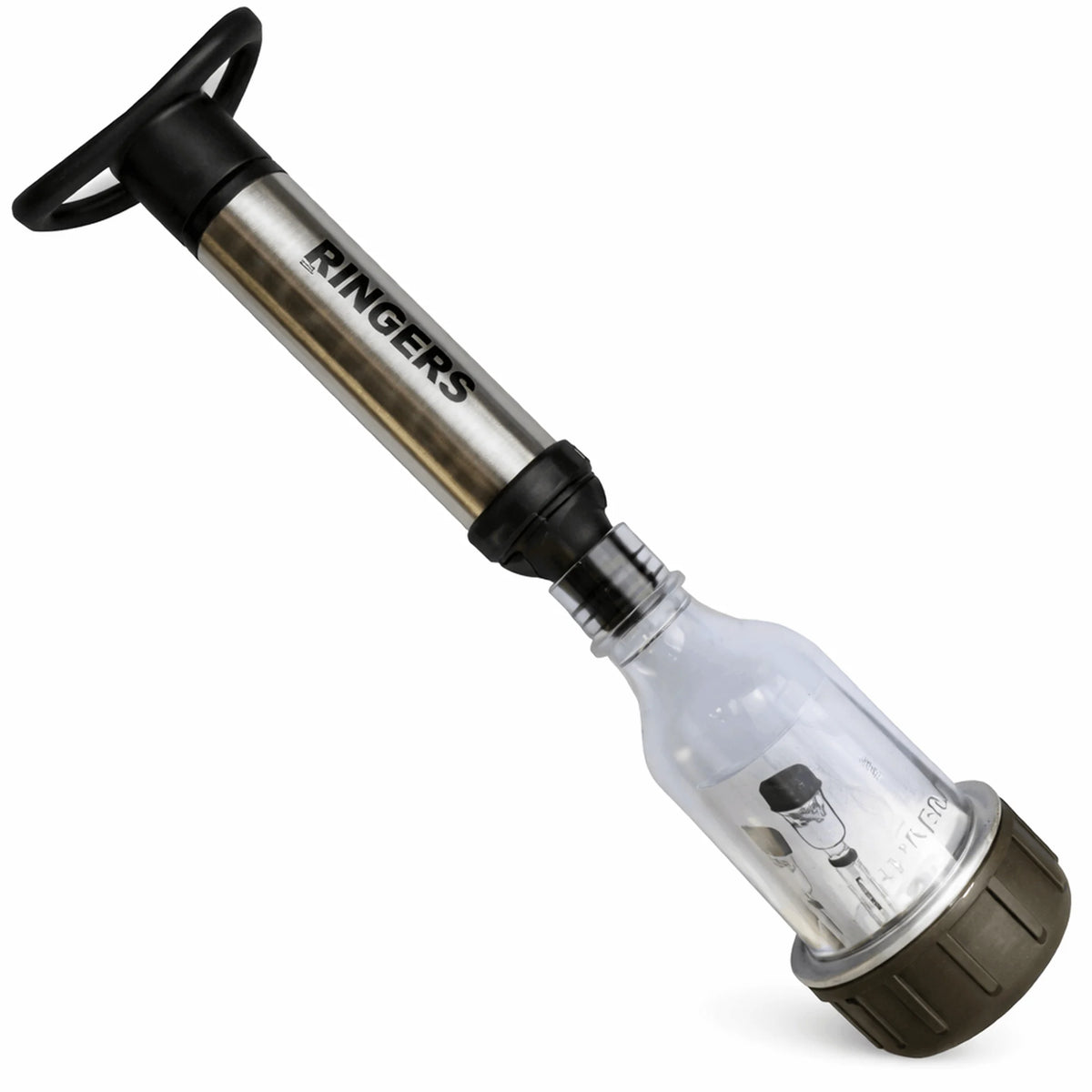 Ringers Pellet Pump – pelletpomp aangesloten op reservoir