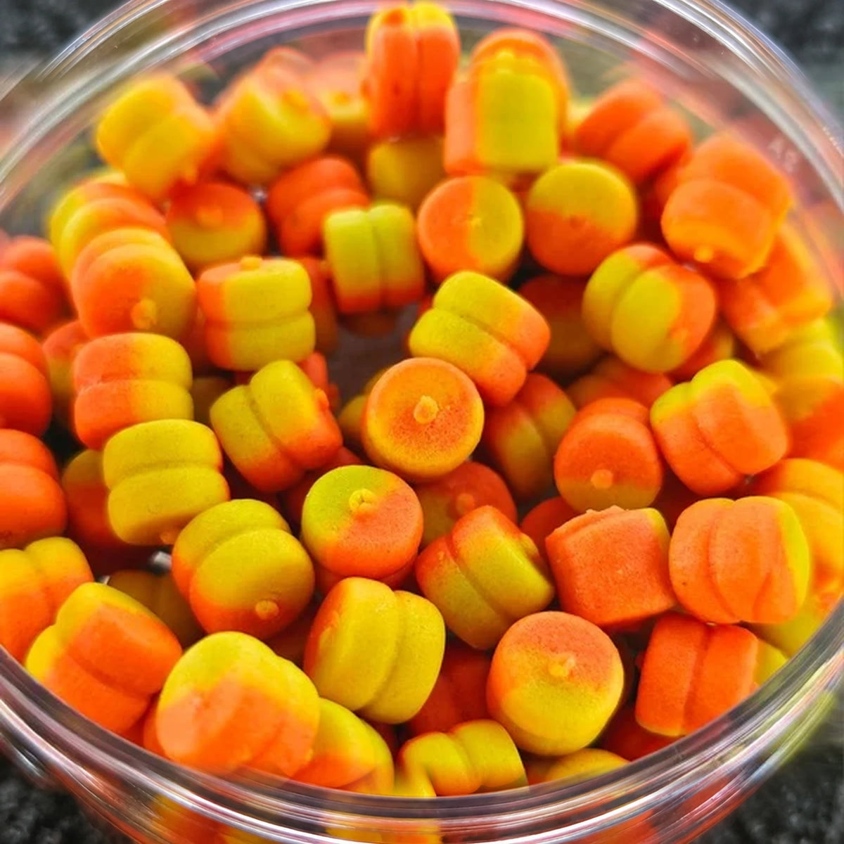 Ringers YoYo Duos Wafters 8 mm Orange-Yellow close-up